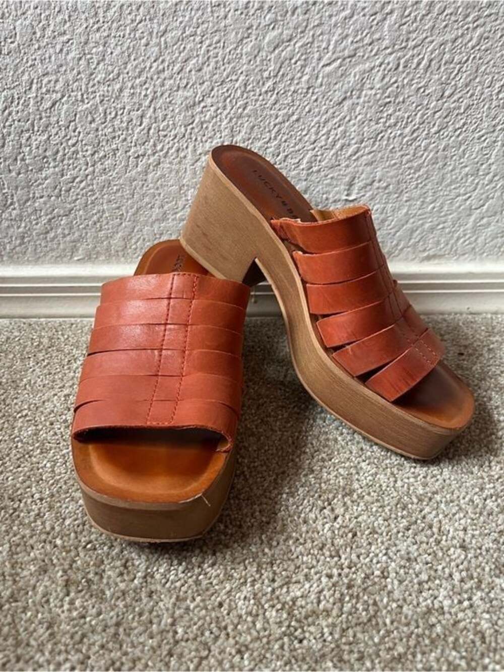 Lucky Brand Women's Paydin Platform Sandals 7